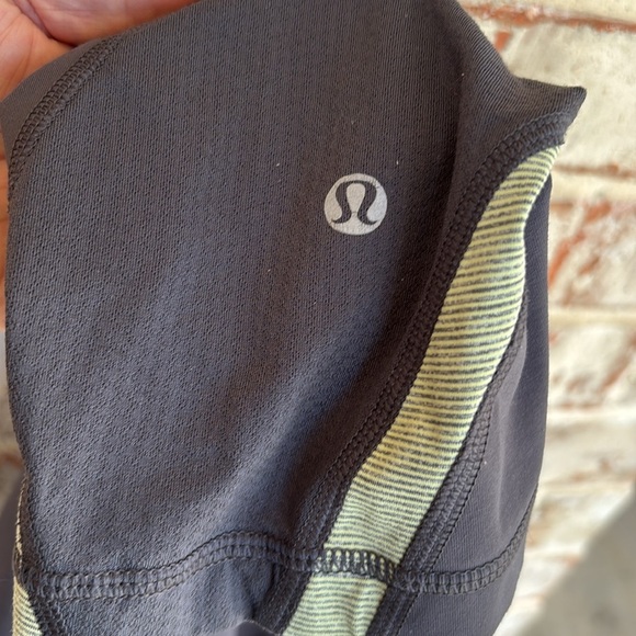 Lululemon Soul Cycle Rum Inspire II Gray Cropped Leggings - Picture 10 of 10